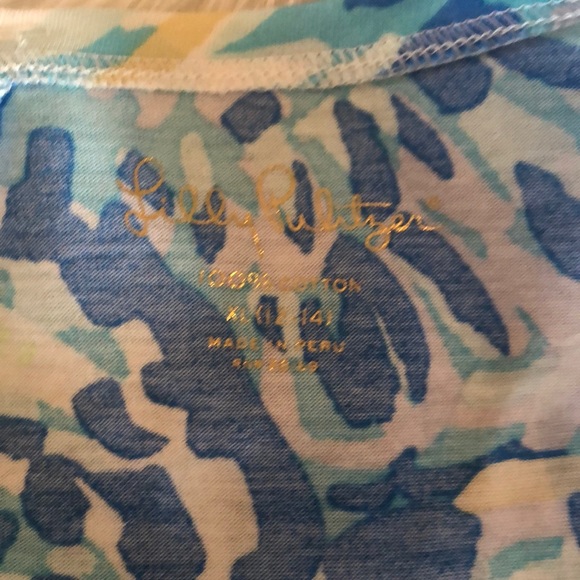 Lilly Pulitzer Mini Lindell Dress NWT XL Girls - Picture 8 of 8